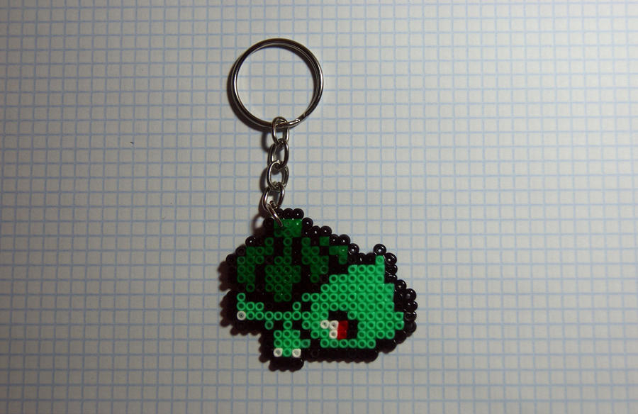 Bulbasaur Mini Hama Keychain