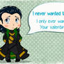 Loki valentine's card