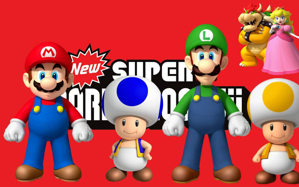 New Super Mario Bros. Wii render by TheGamingRenderer on DeviantArt