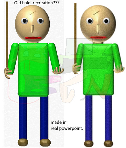 Ryanso Ball these (baldi) Recreation by Bentheuser on DeviantArt