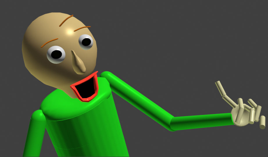 Balsi Basic 9 Rig Model My Basic Baldi Rig V3 by Bentheuser on DeviantArt