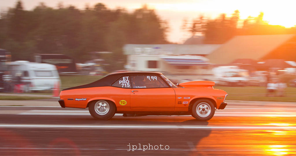 Dragracing at Kjula Dragway