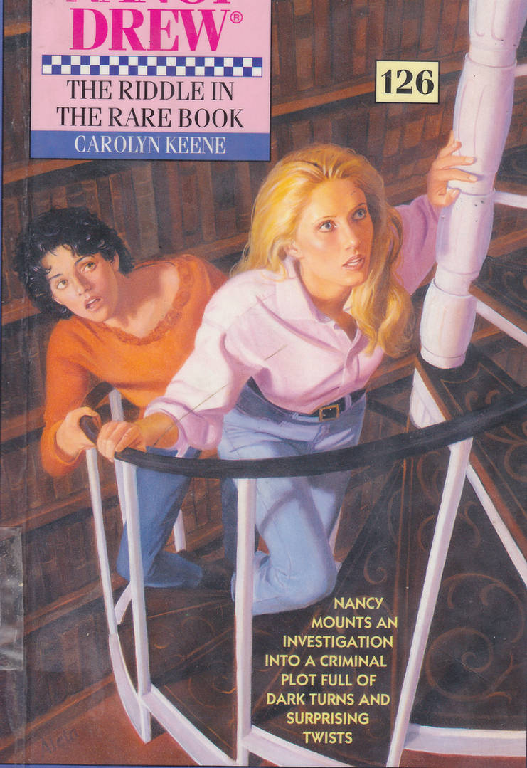 Nancy Rooks Book Nancy Drew 126 -- The Riddle in the Rare Book by Rockner on DeviantArt