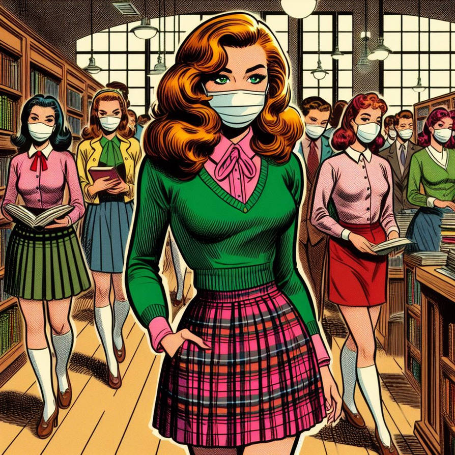 Alex 059 College Girl Alex--Green Sweater 059 by Rockner on DeviantArt