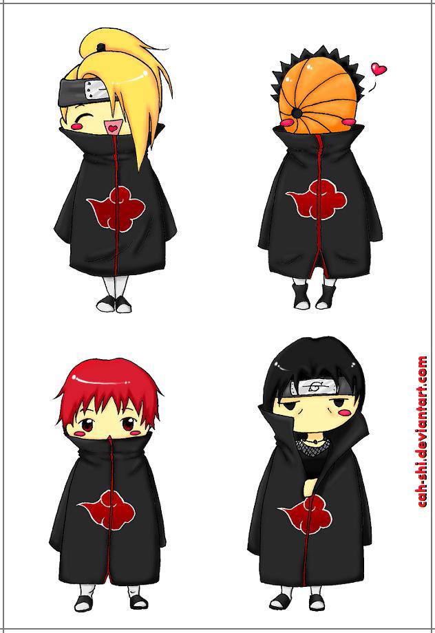 chibi akatsuki :D