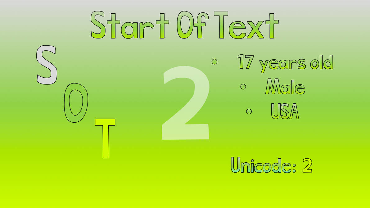 Start Of Text (Ref) by EL-OUATTA on DeviantArt