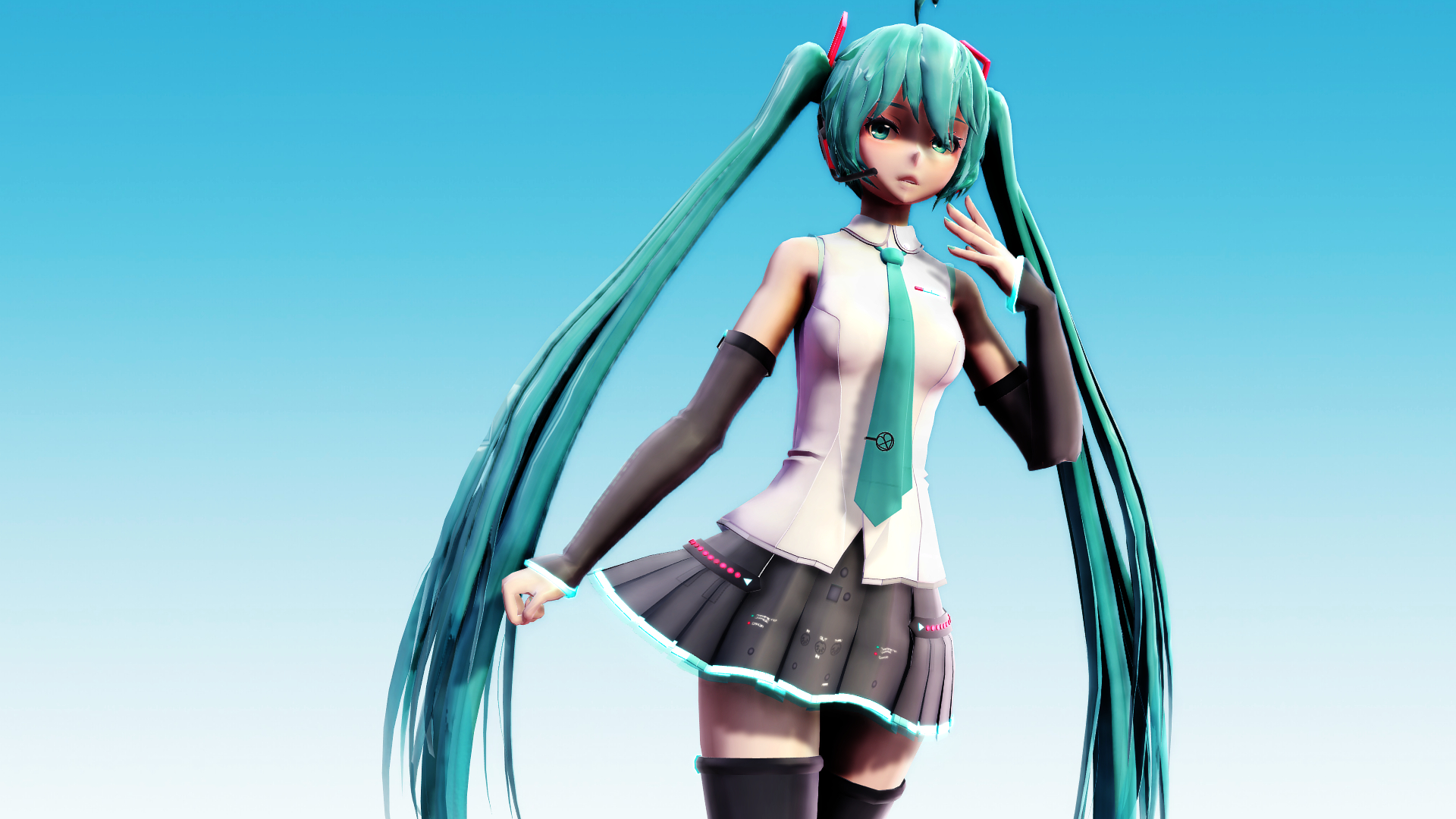 Miku Miku pose