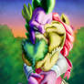 Spikebloom wedding portrait