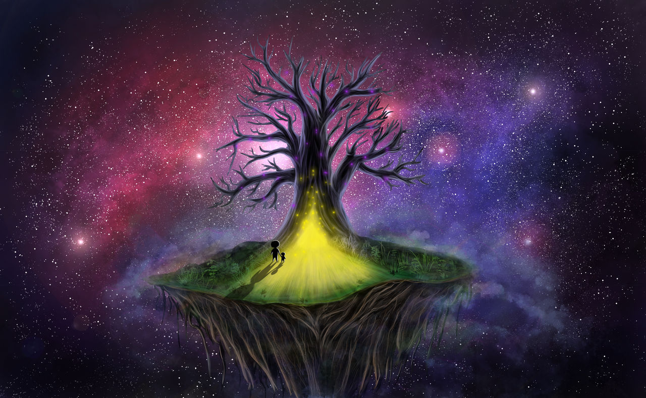 The treein space by VantusMantus on DeviantArt