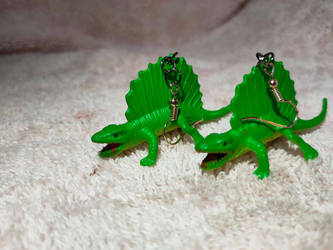 Dimetrodon Earrings