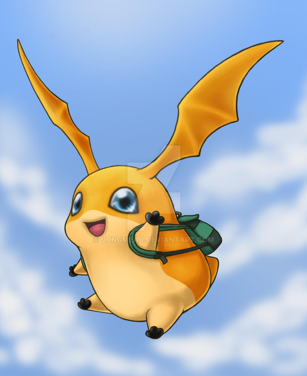 Patamon by JONGMEAU on DeviantArt