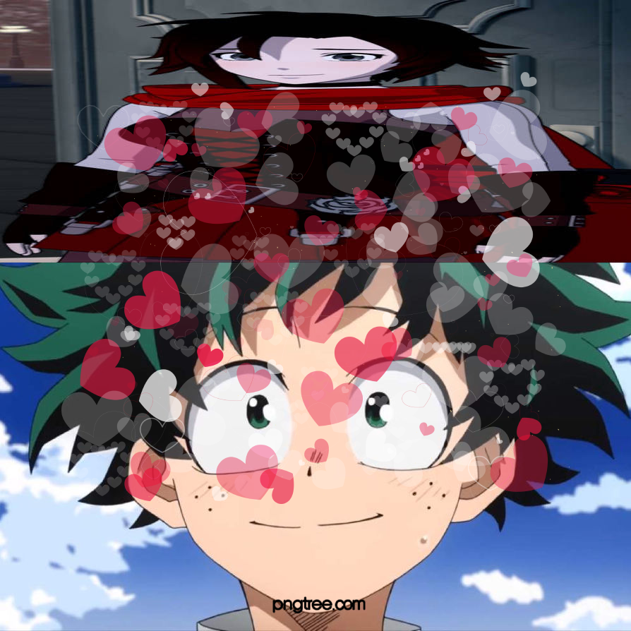 Ruby Mha MHA RWBY Ruby x Izuku Edit by kecskefighter28 on DeviantArt