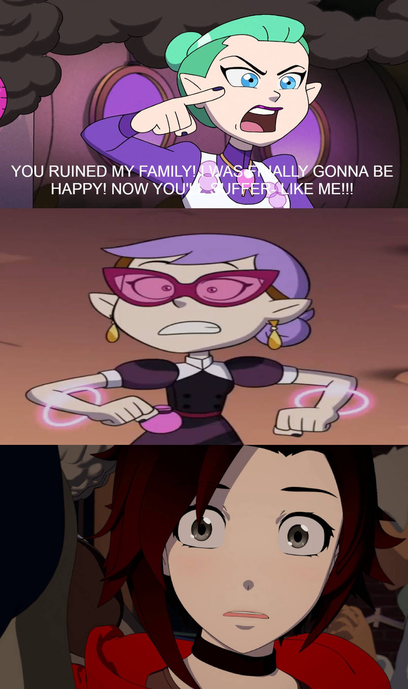 Ruby Rohd Scared Amity And Ruby Gets Scared Of Odalia's Rage by kecskefighter28 on ...