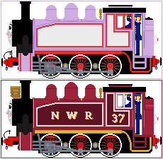 Rosie The Lavender Engine