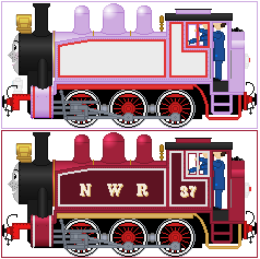 James The Red Engine (3D view) by Princess-Muffins on DeviantArt