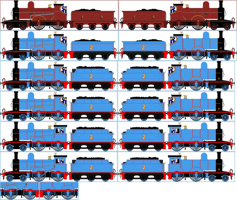 'Realistic Style' Edward The Blue Engine (V2) by Princess-Muffins on ...