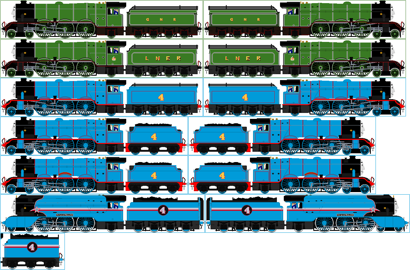 'Realistic Style' Gordon The Big Engine (V2) by Princess-Muffins on ...