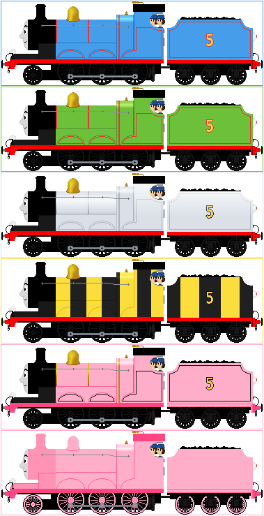 An Engine Of Many Colours by Princess-Muffins on DeviantArt