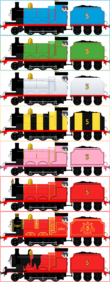 An Engine Of Many Colours by Princess-Muffins on DeviantArt
