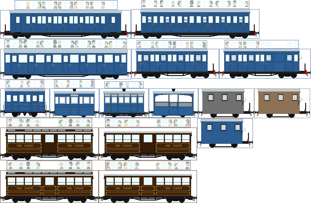 Msr Tim Mid Sodor Railway Coaches by Princess-Muffins on DeviantArt