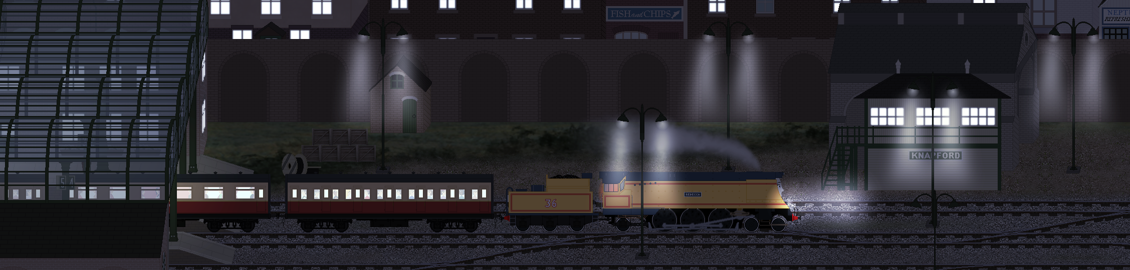 The Night Express by Princess-Muffins on DeviantArt