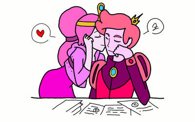 prince gumball and princess bubblegum