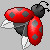 Pixels- Ladybug