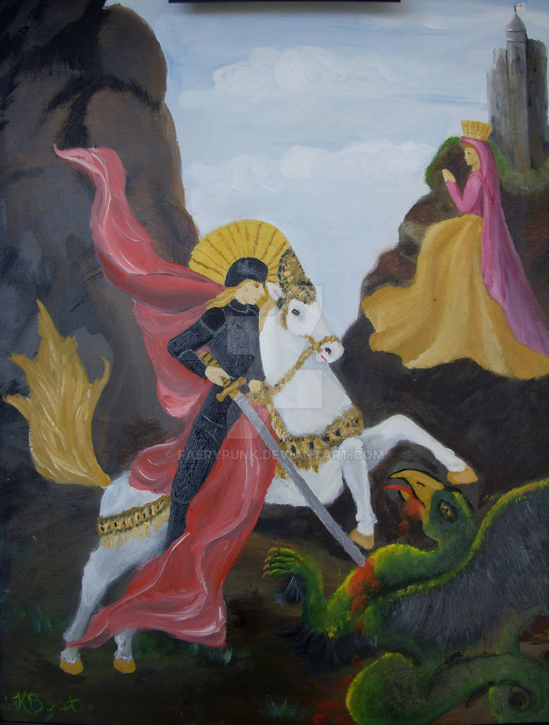 St. George and the Dragon by FaeryPunk on DeviantArt