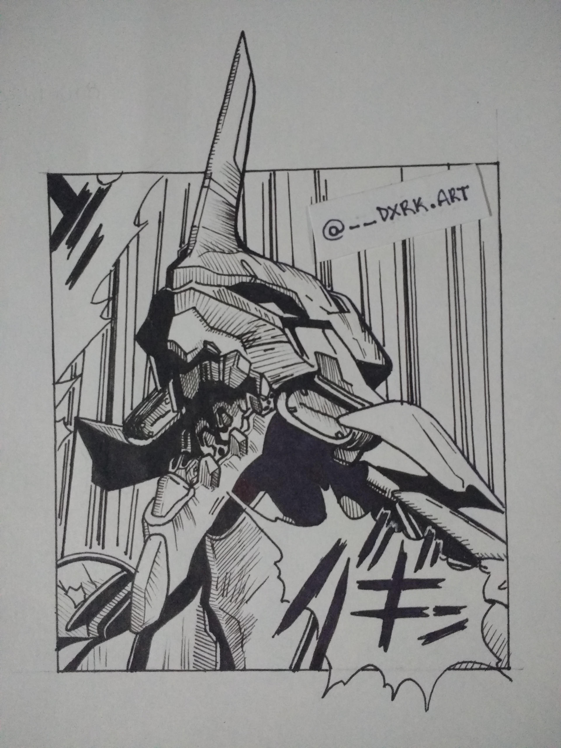 Eva 01 | Evangelion | Fanart evangelion | shinji by DxrkArt on DeviantArt