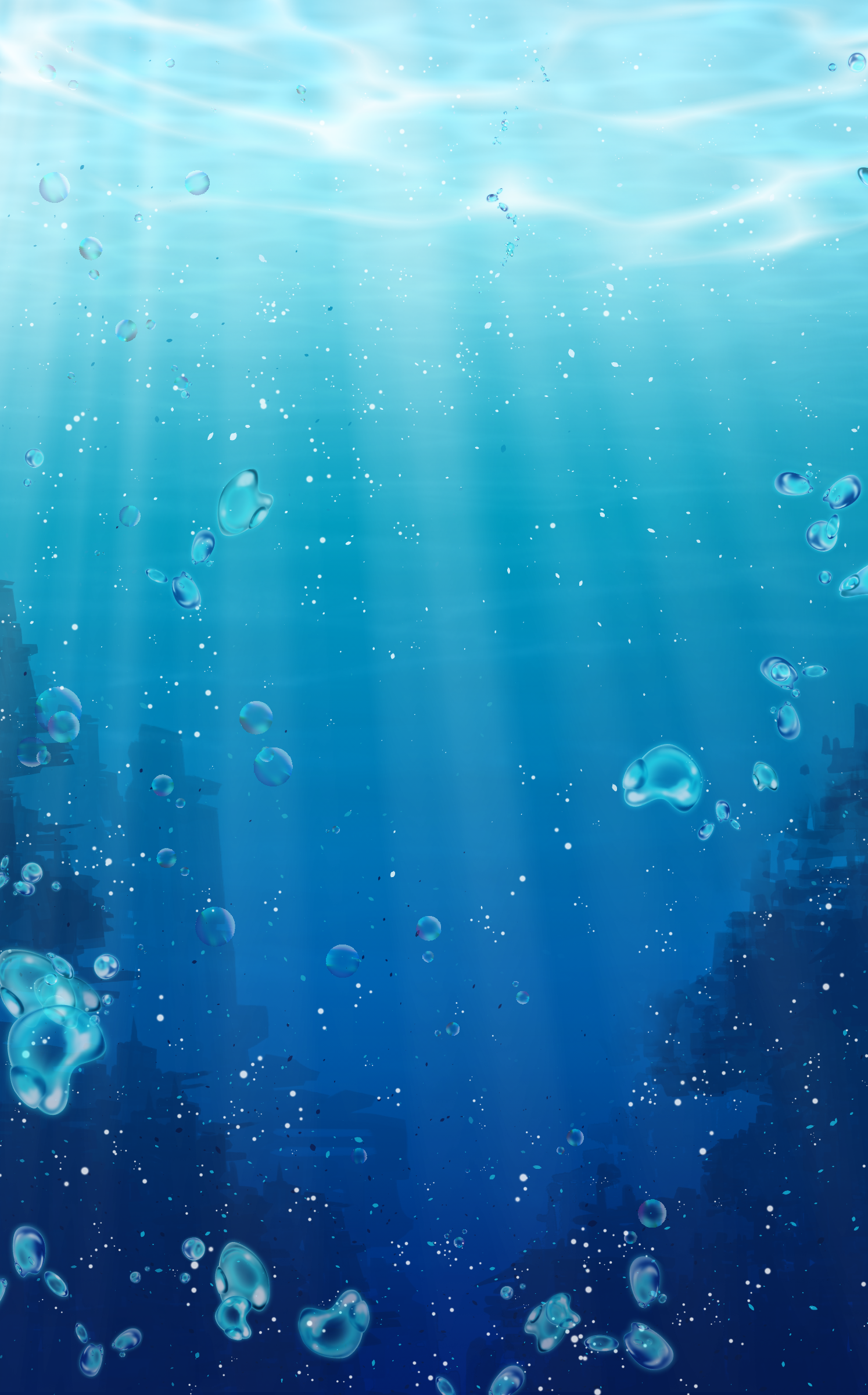 Simple background - underwater by JuneReito on DeviantArt