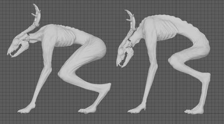 Skinwalker Before and After Body Change