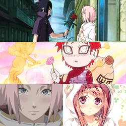 SasuSaku and Gaara and me