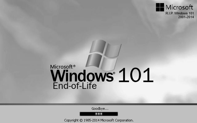 Windows 101 Windows 101 End of Support by stupidbear190 on DeviantArt