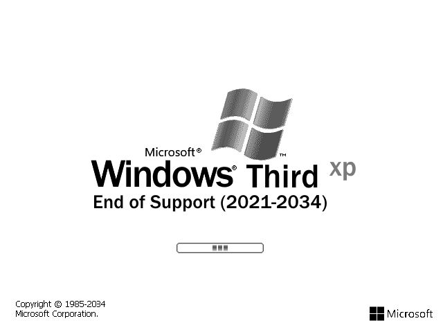 Windows Third XP End Of Support by stupidbear190 on DeviantArt
