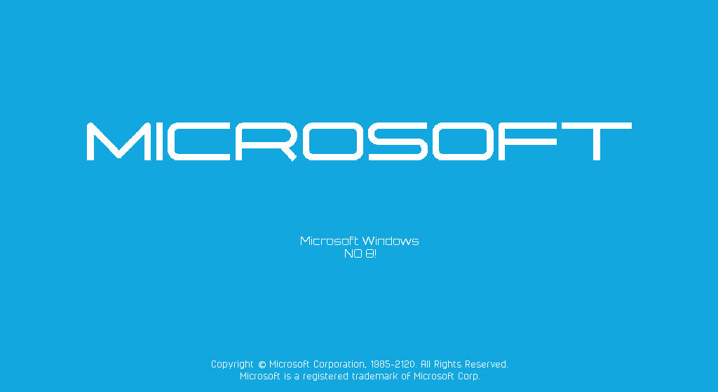 Windows NO 8! by stupidbear190 on DeviantArt