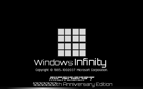 Windows Infinity 1000000th Anniversary Edition by stupidbear190 on ...