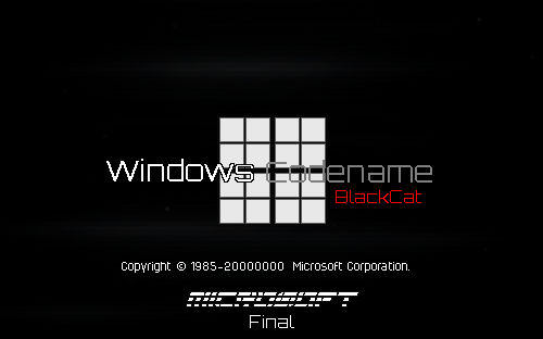 Windows Codename BlackCat Final by stupidbear190 on DeviantArt