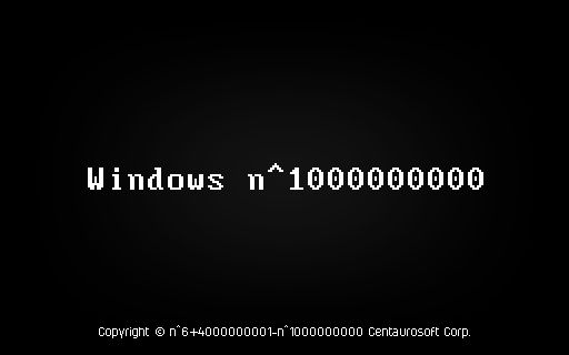 Windows 9000000 Windows n^1000000000 by stupidbear190 on DeviantArt