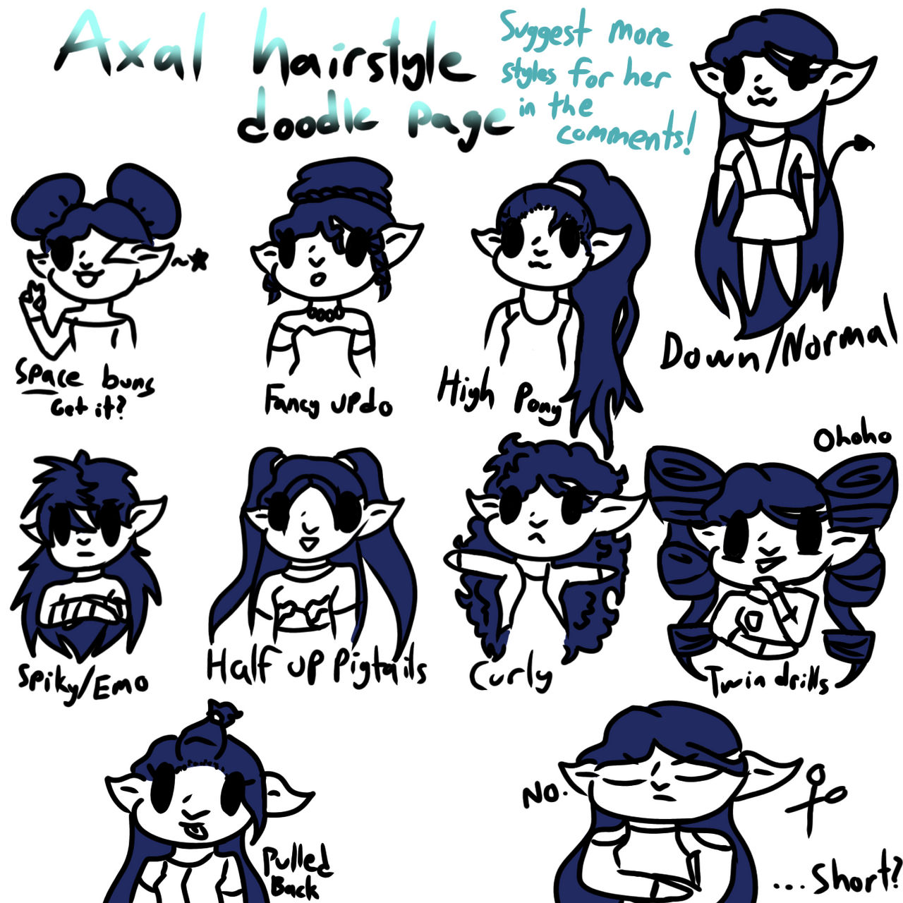 Axal Axal Hairstyle Page 1 by Midnite-Wolfe on DeviantArt