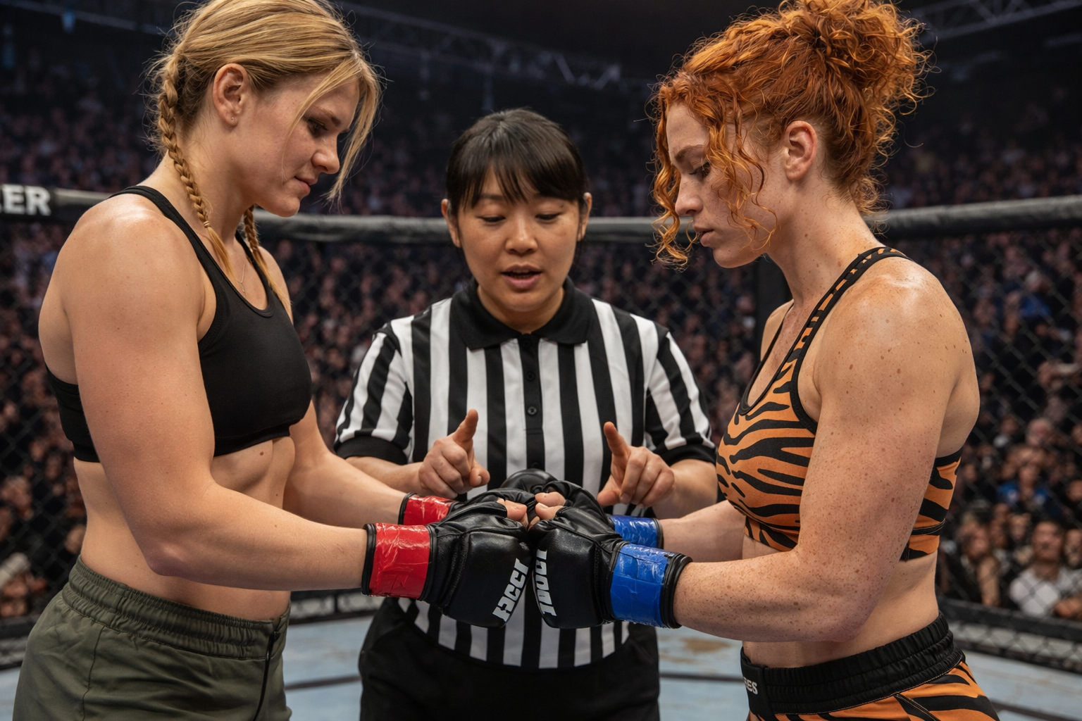 Sora Levitt Vs Rowan 'The Tiger' McCall - Intro