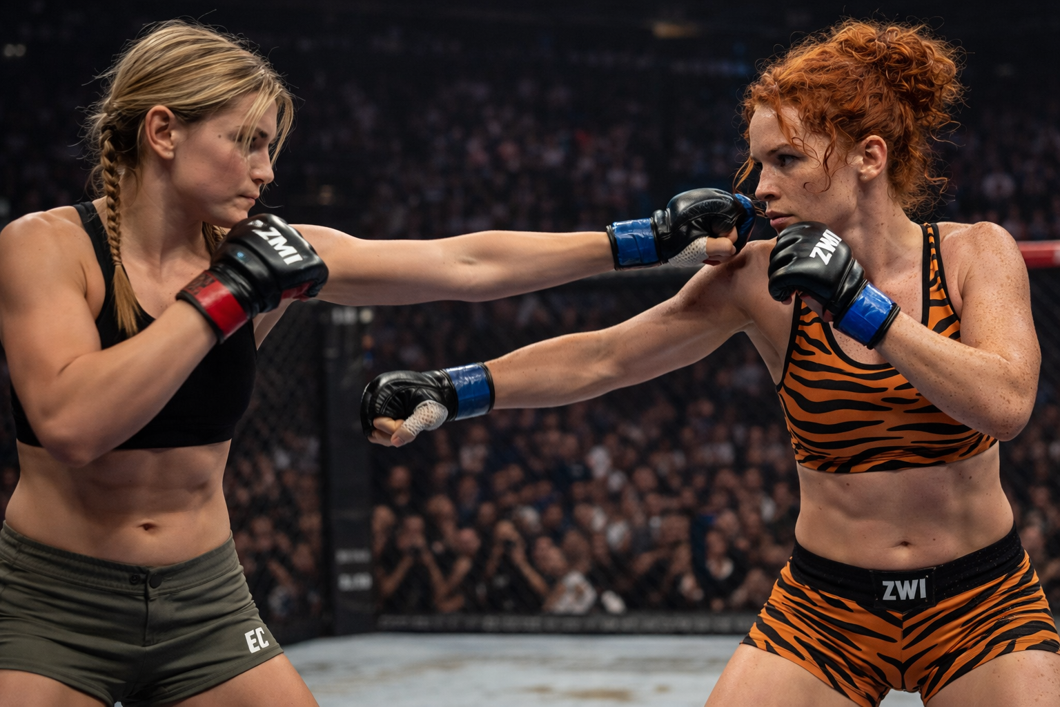Sora Levitt Vs Rowan 'The Tiger' McCall - Round 1