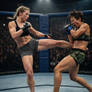 Cage Warriors - Santos Vs Levitt, Round 1!