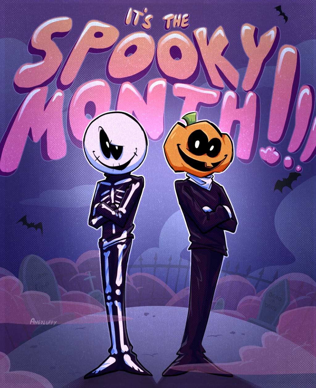 It's Spooky Month by NightLightArtz on DeviantArt