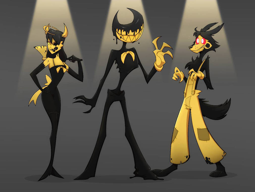 Batim Bendy X Hazbin Hotel at Julian Eltham blog