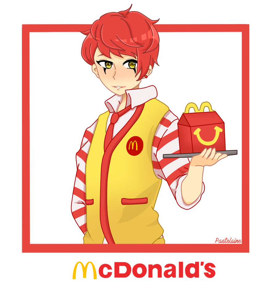 McDonalds (The Fast Food Family) by pastelaine-art