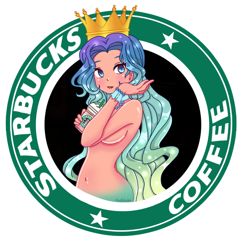 Starbucks Cofee (The Fast Food Family) by pastelaine-art