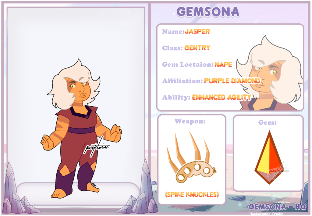 (OC) Jasper by pastelaine-art