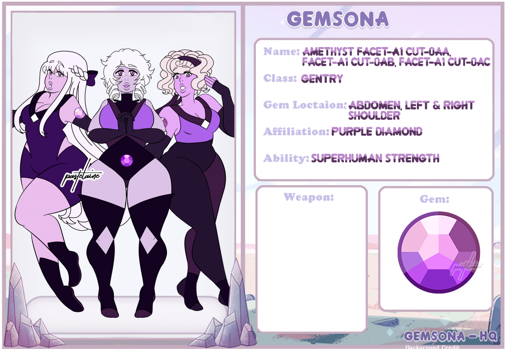 (OC) Elite Amethyts by pastelaine-art
