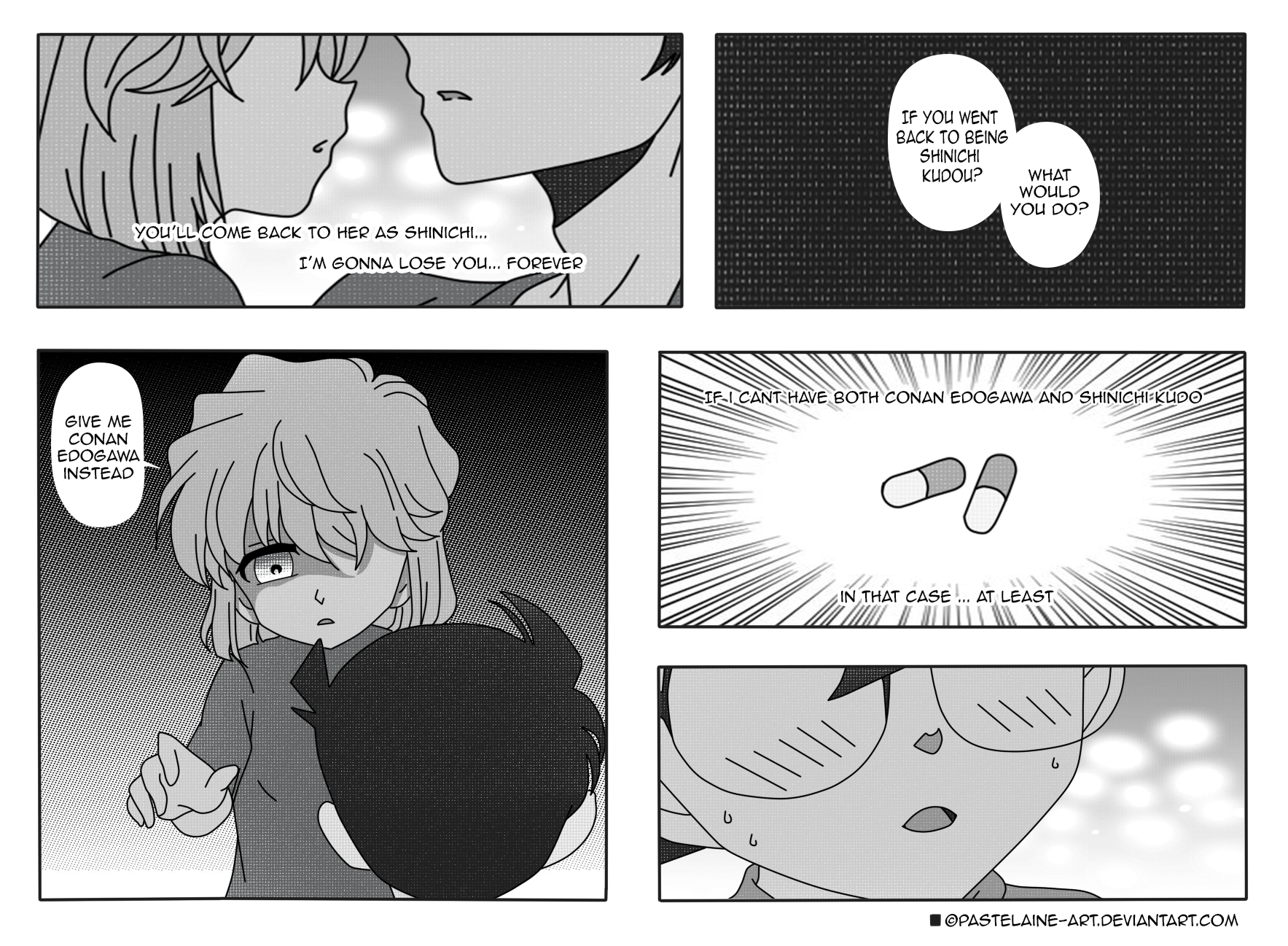WhenThePhoneRingsAt3am (Detective Conan doujinshi) by pastelaine-art
