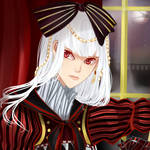 Crimson Red Queen by pastelaine-art
